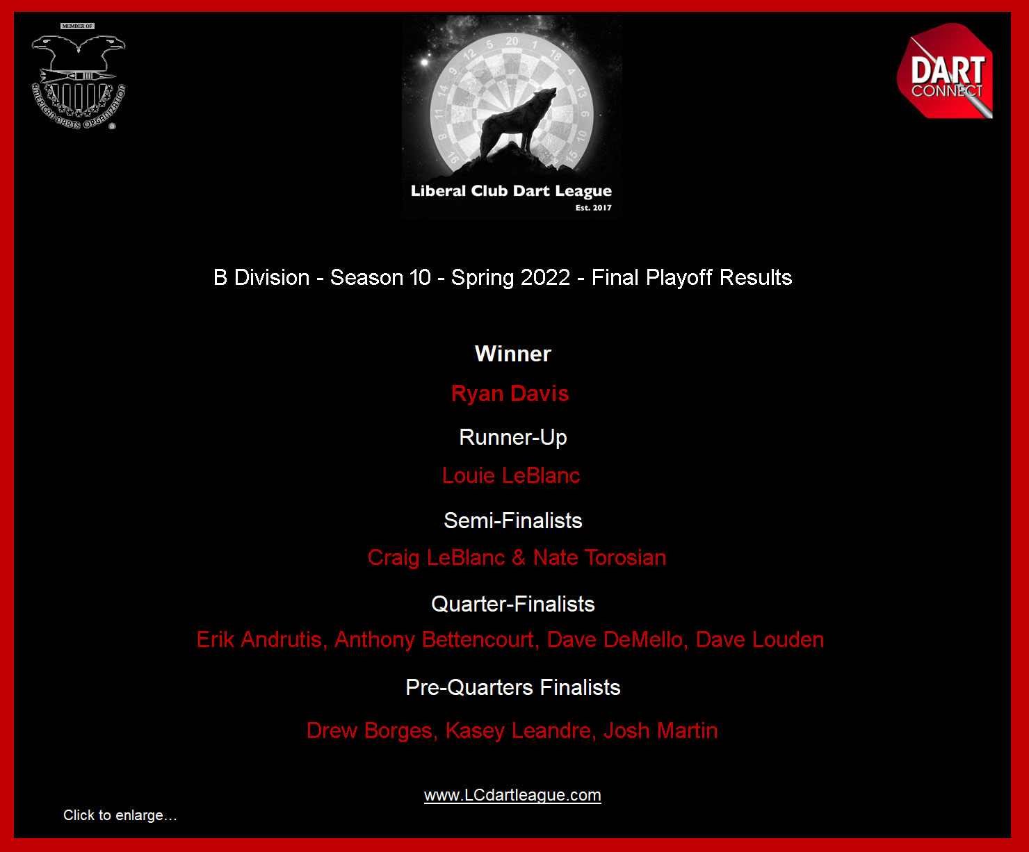 www.LCDartLeague.com