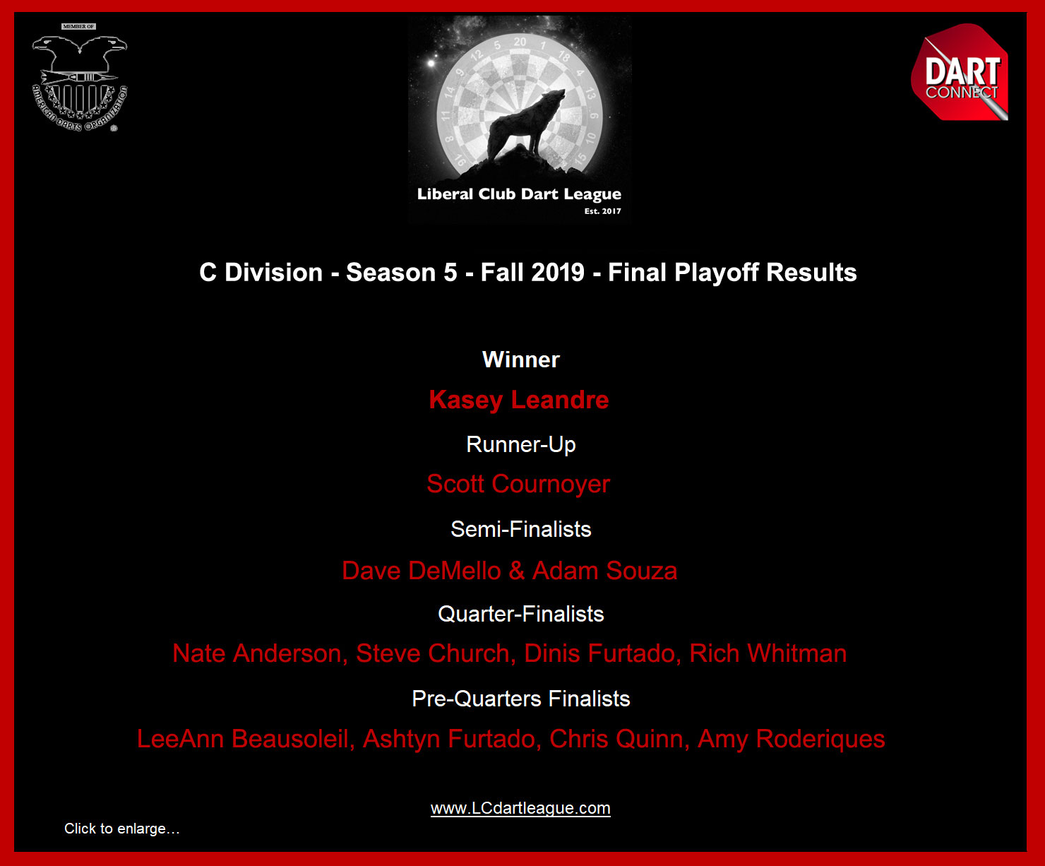 www.LCDartLeague.com