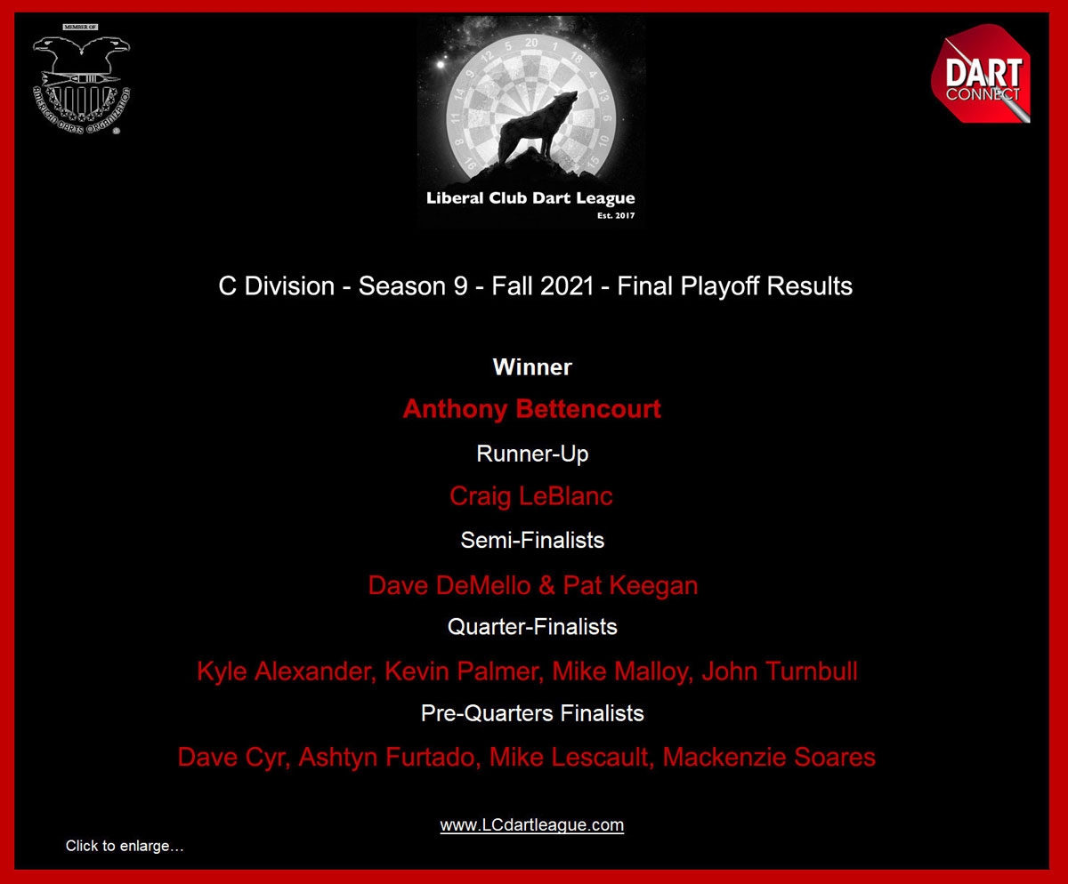www.LCDartLeague.com