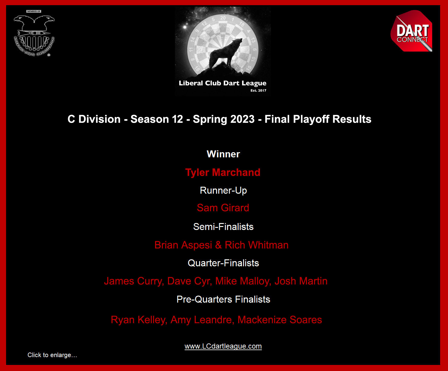 www.LCDartLeague.com